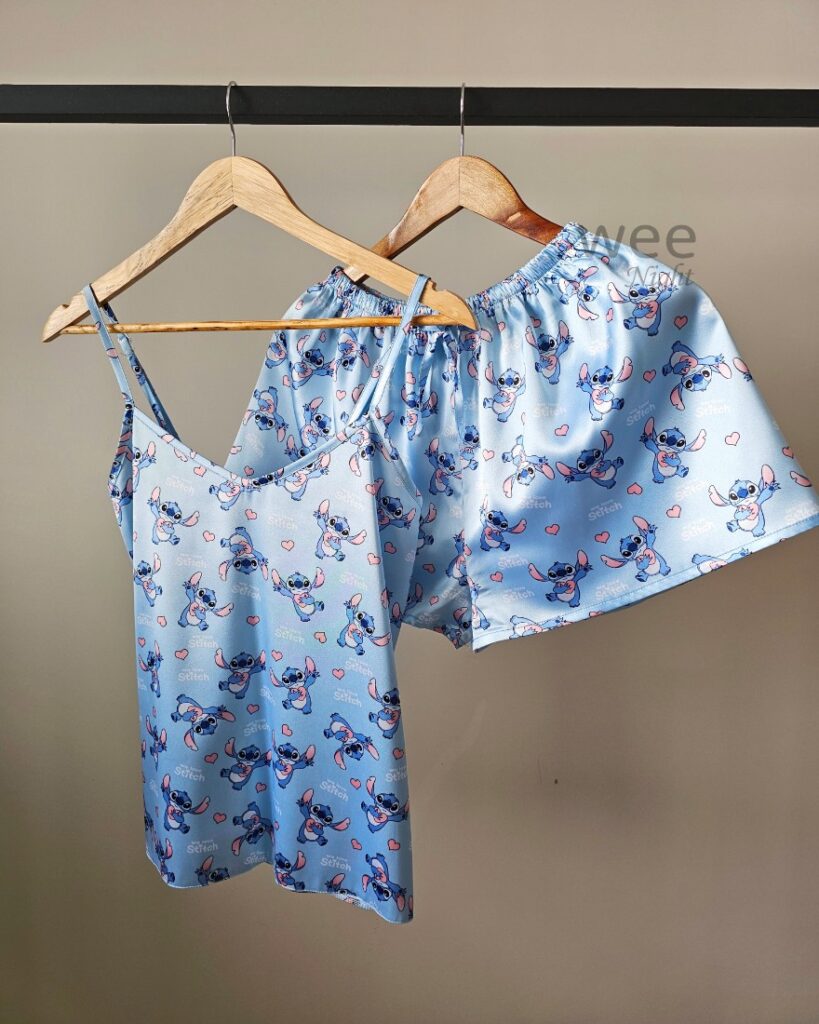 تاپ و شلوارک استیچ