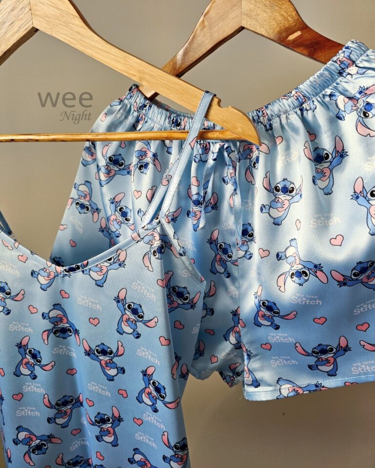 دیتیل تاپ و شلوارک استیچ