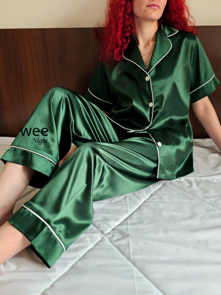 بلوز و شلوار مغزی سبز